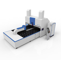 Máquina de Rolado y Doblado CNC Totalmente Automática para Aluminio y Acero Inoxidable, Motor de 25kW, Mesa de Trabajo de 1200mm, Modelo DES-2500