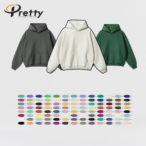 Vêtements pour hommes personnalisés ensemble sweat à capuche et pantalon de survêtement poids lourd vierge Joggers survêtements Streetwear 100% coton sweat à capuche pour hommes surdimensionné - Product Image 4