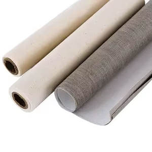Rolo de Tela de Algodão para Pintura Profissional, 360 Gsm, Livre de Ácido, Textura Média, Preparada para Pintura - Product Image 1
