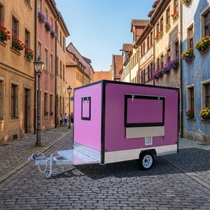 Camion-remorque de vente de desserts et de restauration rapide BBQ avec cuisine complète personnalisée équipée selon les normes américaines GF-S300 Food GF-S300 - Product Image 1