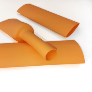 Manchon thermorétractable orange pour l'isolation des faisceaux de câbles de véhicules électriques (EV) et busbars, conforme RoHS, taille personnalisée disponible - Product Image 5