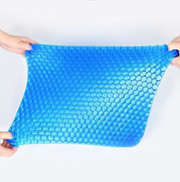 Nouvelle conception, coussin de voiture en gel rafraîchissant, léger, pliable, portable, pour l'été