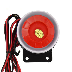 Factory Direct 12V Alarm Speaker Siren Alarm Anti-Theft Horn Buzzer Auto Electronics for GPS tracker GPS <b>Tracking</b> <b>Device</b> - Product Image 5
