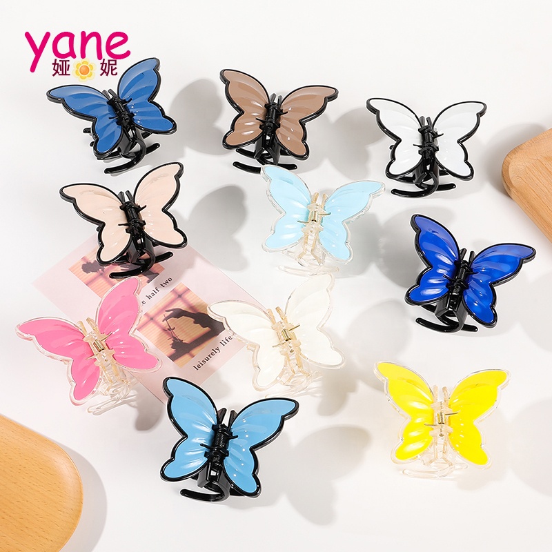 butterfly hair grips