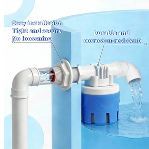 Vanne à flotteur manuelle OEM 1/2 po à prix abordable avec mini flotteur pour le contrôle du niveau d'<span class=keywords><strong>eau</strong></span> dans les réservoirs - Product Image 1