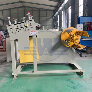 Desenrollador chapa galvanizada totalmente automático diámetro interior bobina 580mm máquina desenrolladora precio de fabricación - Product Image 1