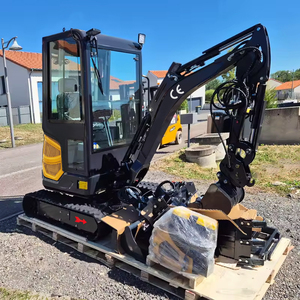 รถขุดขนาดเล็ก <span class=keywords><strong>2</strong></span> ตัน รถขุดตีนตะขาบแบบยืดหดได้ ได้รับการรับรองมาตรฐาน CE อุปกรณ์เสริมเสริมตามต้องการ รถขุดขนาดเล็กแบบปรับแต่งได้ - Product Image 1