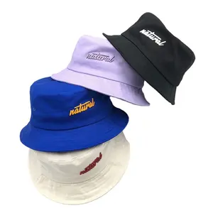 Factory prijs Classic grappige custom emmer hoed met borduurwerk logo