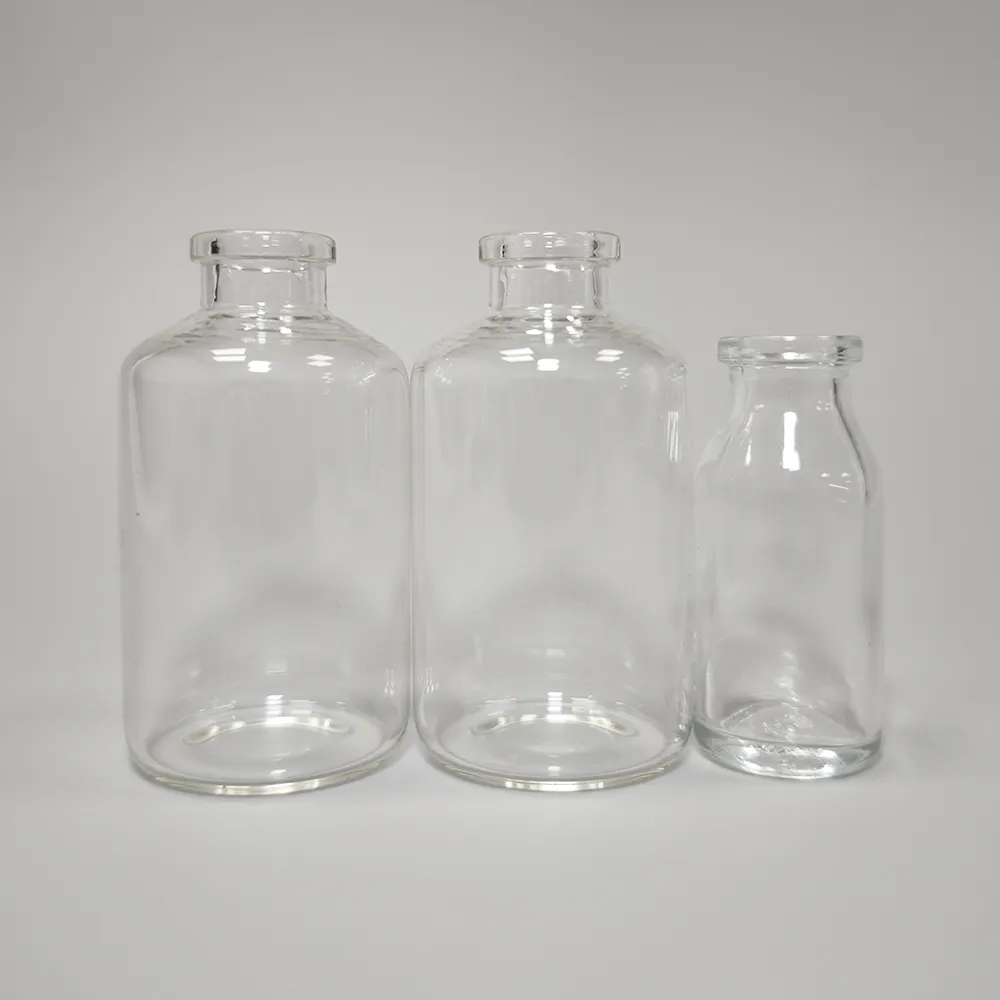 2ml 3ml 5ml 7ml 8ml 10ml borosilicato bottiglia fiala di vetro penicillina cosmetici per la cura della pelle flaconi di vetro trasparente liquido