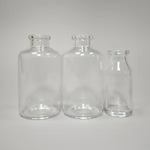 2ml 3ml 5ml 7ml 8ml 10ml borosilicato bottiglia fiala di vetro penicillina cosmetici per la cura della pelle flaconi di vetro trasparente liquido