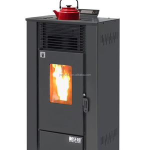 Estufa de Leña y Carbón de Acero Laminado en Frío, Independiente, Tipo Pirámide, para Camping y Patio, sin Humo, 19.5KW de Potencia de Calefacción, 20Kg de Combustible - Product Image 2