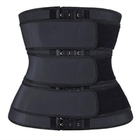Ceinture Corset Amincissante 3 Crochets pour Femmes – Gaine Ventre Plat et Sculptante pour l'Entraînement et la Perte de Poids