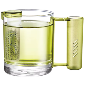 アーニャ カスタムロゴ入りクリアティーマグ 耐熱コーヒーセット インフューザー付きガラスマグ ホームオフィス用 - Product Image 6