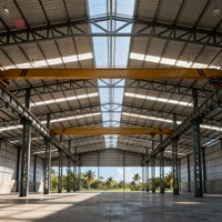 Almacén de Estructura de Acero Desmontable de Rápida Construcción y Montaje Rápido ZTSS