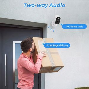 Telecamera di Sicurezza Solare 4K per <span class=keywords><strong>Esterni</strong></span>, Pannello 12V, 3 Obiettivi, 60MP, Dati Illimitati, Riconoscimento Targhe - Product Image 5
