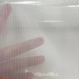 Les fabricants de rideaux en tulle <span class=keywords><strong>blanc</strong></span> simples modernes fournissent un tissu de rideau en <span class=keywords><strong>lin</strong></span> transparent pour le salon des rideaux transparents tissés à rayures - Product Image 2
