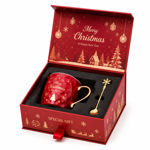 Luxury Christmas Foldable Gift Box Packaging Featuring <b>Foam</b> and Rigid Box - Product Image 4