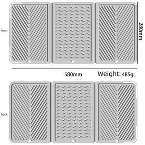 Adecuado para la protección del fregadero al secar platos, la colocación de tazas y la organización de la vajilla en cocinas con mucho movimiento. - Product Image 5