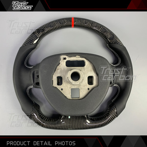 Volante de Fibra de Carbono de Alto Rendimiento Personalizado para <span class=keywords><strong>Chevrolet</strong></span> Chevy Corvette C7 Z06 ZR1 Stingray Z51 Coupé 2013-2019 - Product Image 5
