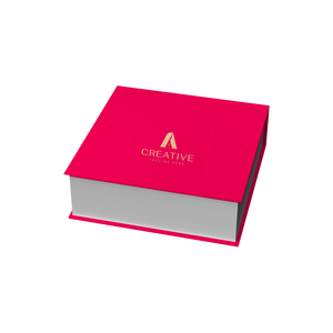 HENGXING Luxury Rigid <b>Paper</b> Folding Flat Magnetic Foldable Clothing Scarves Bridesmaid Dress Gift Box Packaging with Ribbon - Product Image 4