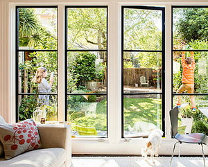 Fenêtres à battant modernes en aluminium Prix bon marché Isolation thermique Fenêtres coulissantes Coupe-vent Pliage horizontal Suspension pour usage domestique - Product Image 6