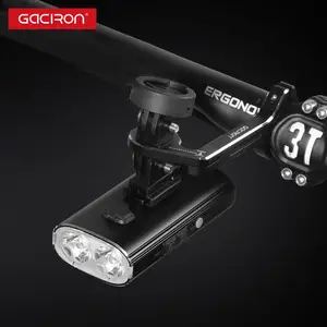 Gaciron 1700 Lumen Aluminium legierung intelligentes Fahrrad LED Rücklicht Scheinwerfer wiederauf ladbare LED Fahrrad Lichter Set