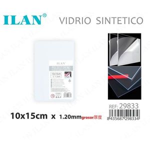 Lastra in vetro sintetico Iln 10x15 cm spessore 1,2 mm per custodie elettroniche - Product Image 3