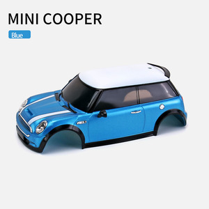 1:28 Quy Mô ABS Nhựa 102Mm Chiều Dài Cơ Sở Minicooper <span class=keywords><strong>Firelap</strong></span> IW04M Mini-Z <span class=keywords><strong>AWD</strong></span> MR03 AMZ RC Cơ Quan - Product Image 2