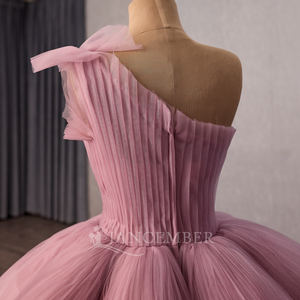Robe de Soirée de Luxe Rsm251154 avec Fermeture Éclair, Personnalisable, Élégante, en Chiffon avec Appliques Plissées et Froncées, en Cachemire, pour Occasions Spéciales - Product Image 6