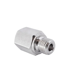 Raccords Droits Femelles Type Swagelok NPT ISO Métriques en Acier Inoxydable 316 304, Filetage de Tuyau ASME B31.3 Haute Qualité, Vente Directe Usine - Product Image 1
