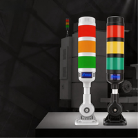 Balise lumineuse industrielle rotative Doingwin avec avertisseur sonore 95 dB, orientable à 180° °   Tourne-phare d'avertissement pour équipement de machine-outil CNC