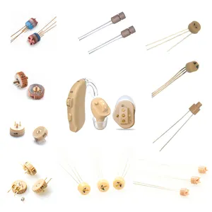 Componentes de fábrica para aparelhos auditivos, interruptores de botão para aparelhos auditivos, acessórios com botão VC