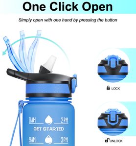 Jzyz 1L Motivate Copper Motivator Glass Measured <strong>2</strong> Liter Drinking <strong>Water</strong> <strong>Bottle</strong> Bpa Thermos <strong>2</strong> <strong>Lt</strong> Botellas De Agua for <strong>Water</strong> - Product Image 5