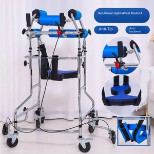 Lightweight Elderly Patient Hydraulic Lift Transfer Chair Wheel Chair Lifting <b>Walker</b> & <b>Rollator</b> for Bedridden Patient - Product Image 5