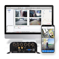 DVR mobile 4CH 8CH 720P 1080P avec prise en charge / option 3G 4G WiFi GPS MDVR avec enregistreur de caméra pour voiture/bus/camion/véhicules, étanche