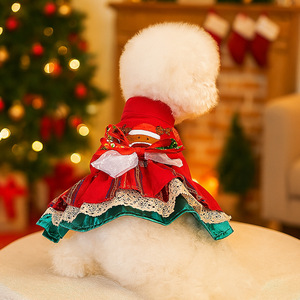 Ropa de Invierno para Perros con Diseño de Copo de Nieve y Alce Navideños, Chaquetas para Perros, Ropa para Mascotas - Product Image 4