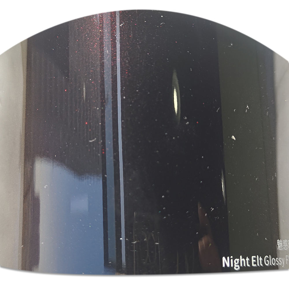 Night Elt Glossy Flip Black Red