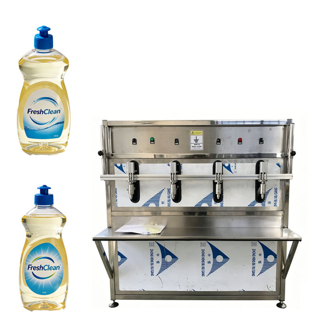 Semi-Automatic Liquid Paste Filling Machine for Wine Water Beverage Oil and Daily Chemical Products Direct Factory Supply