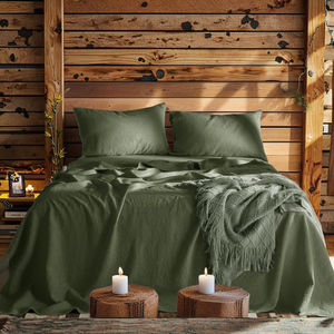 <span class=keywords><strong>Draps</strong></span> de lit verts de l'armée pour noël ensembles de <span class=keywords><strong>draps</strong></span> et taies d'oreiller de noël ensemble de <span class=keywords><strong>draps</strong></span> de lit de luxe en <span class=keywords><strong>lin</strong></span> pur 3 pièces - Product Image 1