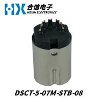 Connecteur DIN série DSCT mâle HX Factory Direct, homologué UL, pour la transmission de signal dans les systèmes de contrôle PLC d'automatisation
