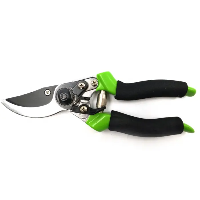 New Product Garden Scissors Pruner Anti-Slip Grip Steel Garden Tree Pruner