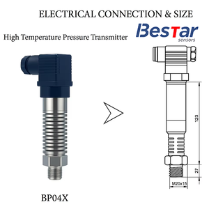Sensor de Presión de Alta Temperatura Bestar Sensor RS485 4-20mA -40~250C a Prueba de Explosiones 0.25%FS Transmisores de Presión - Product Image 4