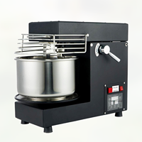 Mélangeur électrique de cuisine de 1100W sur pied robot culinaire mélangeur de pâte à pain et à gâteau à faible bruit pour la cuisson des aliments et des pâtes pour les farines