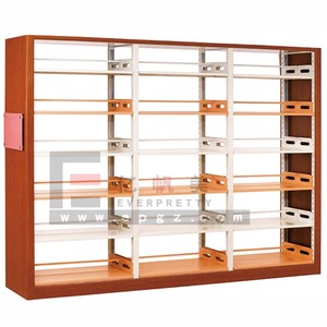 Estantería de madera reversible diseñada para bibliotecas y librerías escolares - Product Image 2