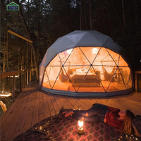Tente dôme pour 6 à 8 personnes, glamping de luxe, extérieur, imperméable, maison dôme Mars