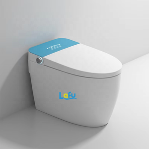 110V UV Light Warm Seat Sky <strong>Blue</strong> Intelligent Wc Water Closet Automatic Flush Smart <strong>Toilet</strong> - Product Image 2