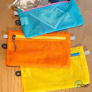 Hikeman Nylon <b>Storage</b> Pouches with Carabiner Single <b>Unit</b> Waterproof Ultralight Outdoor <b>Camping</b> Hiking Multi-Color - Product Image 3