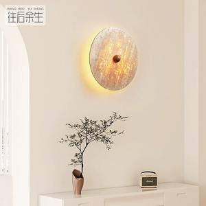 โคมไฟติดผนังขนาดใหญ่สไตล์วบิซาบิ ดีไซน์ญี่ปุ่นสีครีม สำหรับห้องนั่งเล่น ห้องพัก ทางเดิน โถงทางเข้า ห้องนอน - Product Image 3