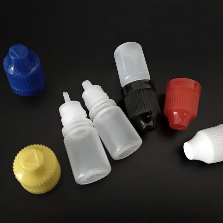 Frascos de plástico para apertar líquido 3ml