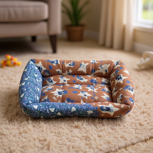 Coussin carré en soie pour chien 88*65CM, lit confortable pour animaux de compagnie - Product Image 3